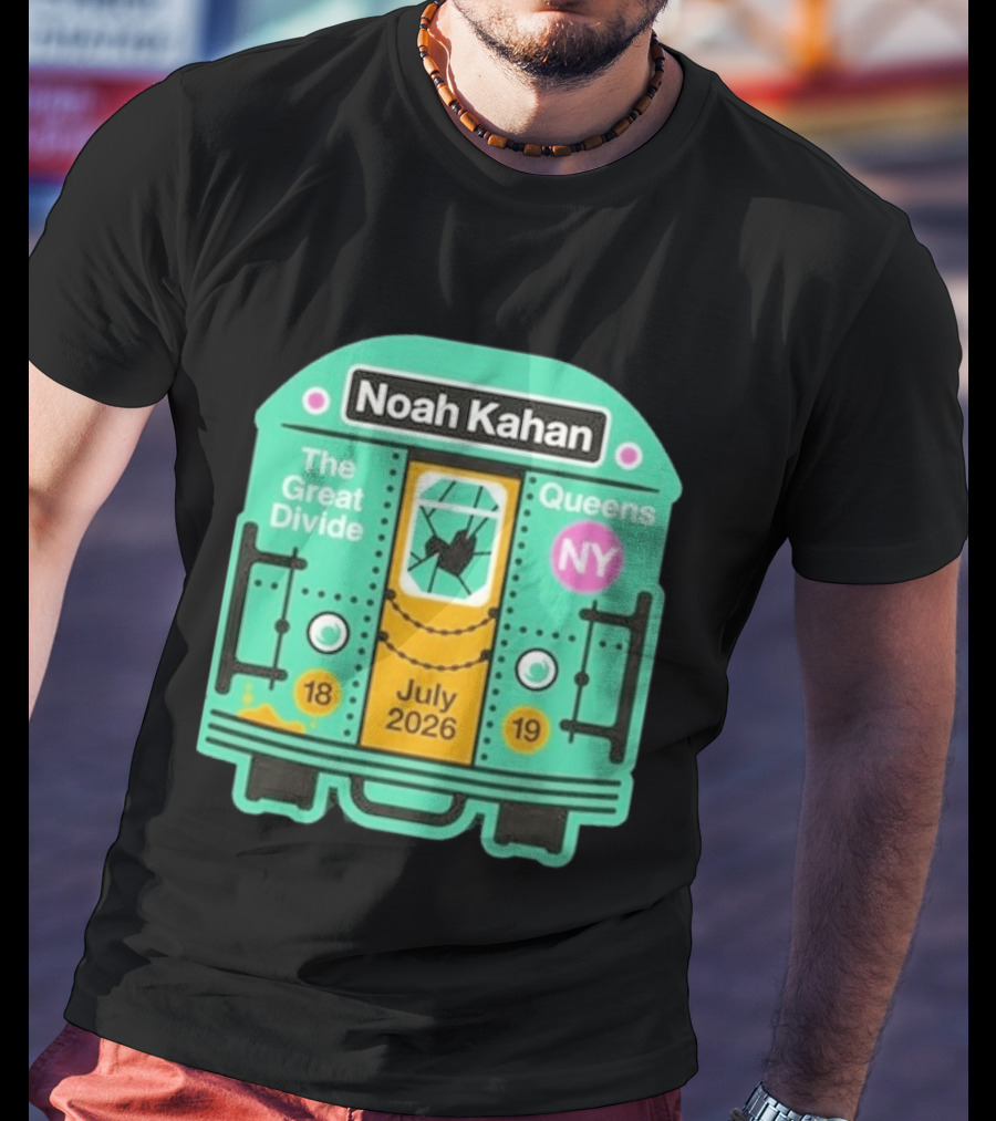 Noah Kahan The Great Divide Queens NY July 2026 T-Shirt