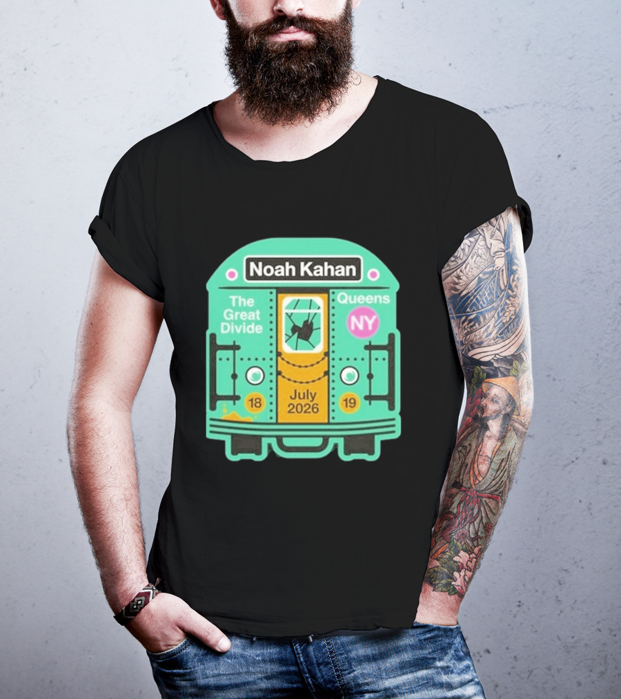 Noah Kahan The Great Divide Queens NY July 2026 T-Shirt
