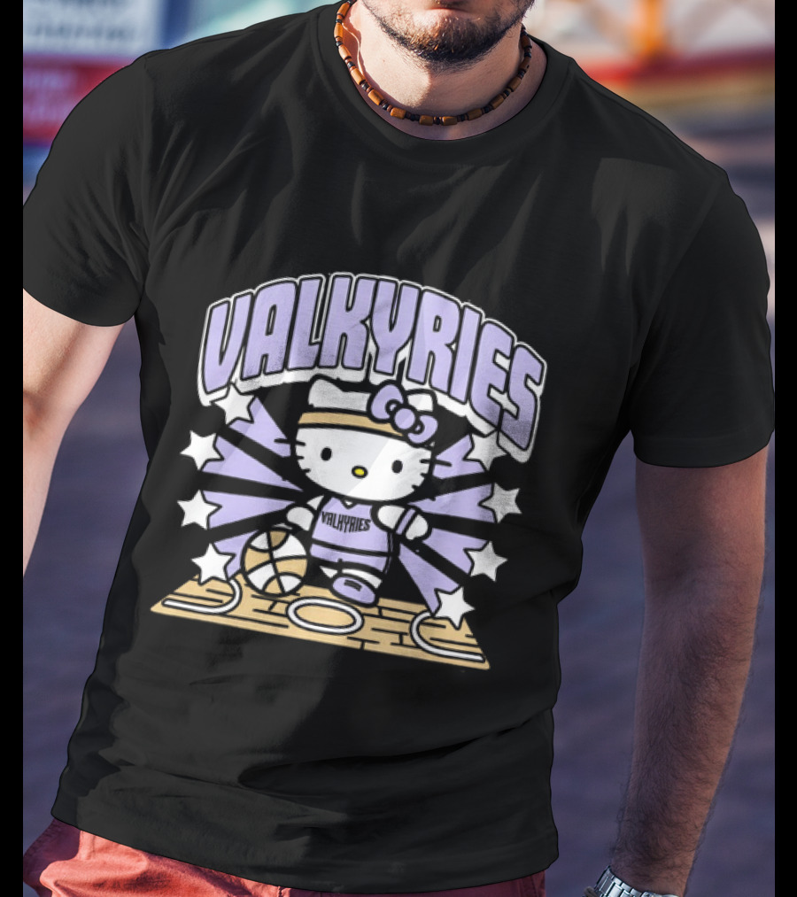 Hello Kitty Valkyries Basketball T-Shirt