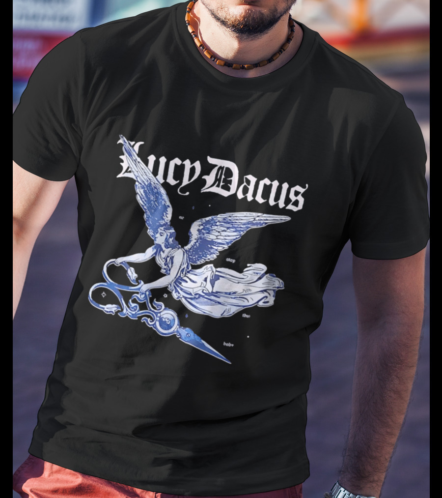 Lucy Dacus Angel Holding Scissors Ethereal T-Shirt