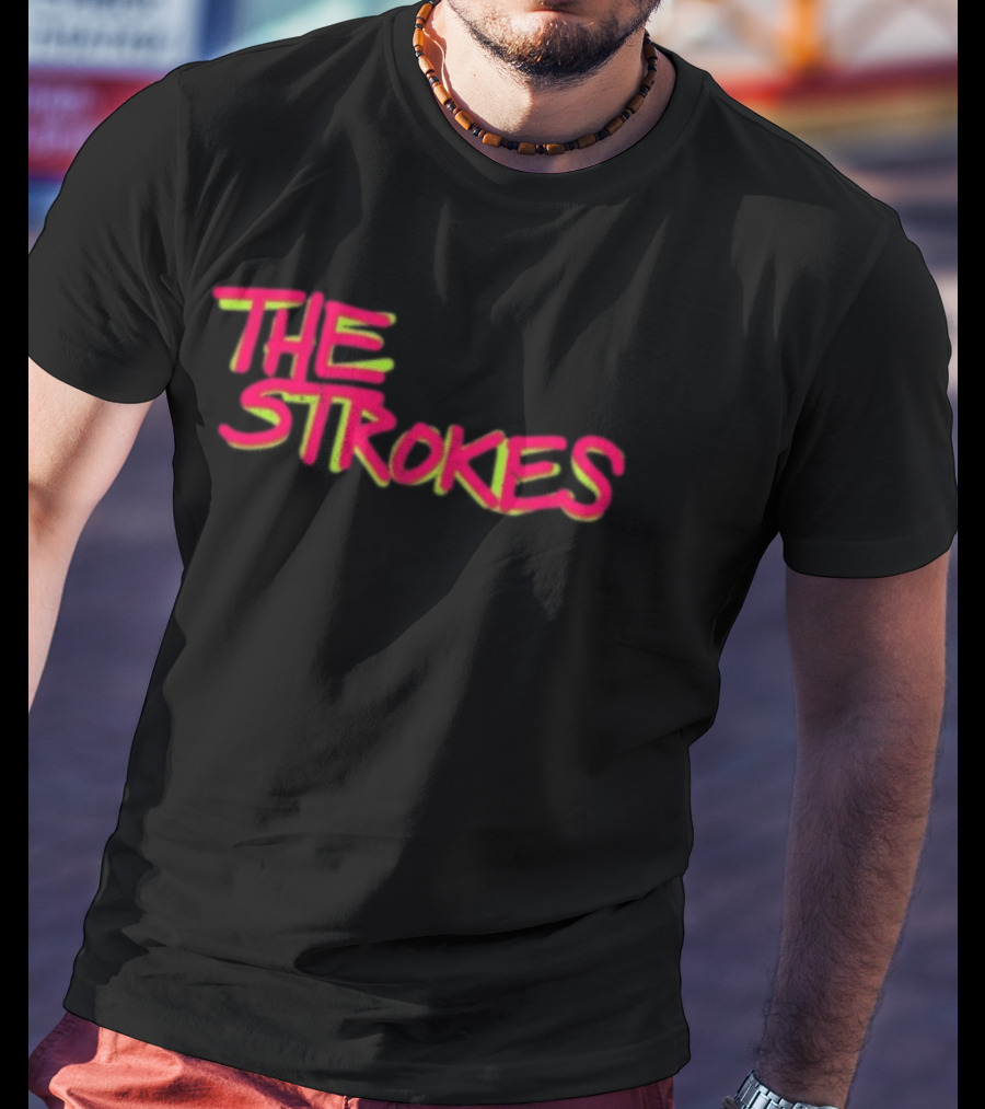 The Strokes Store Neon Shadow T-Shirt