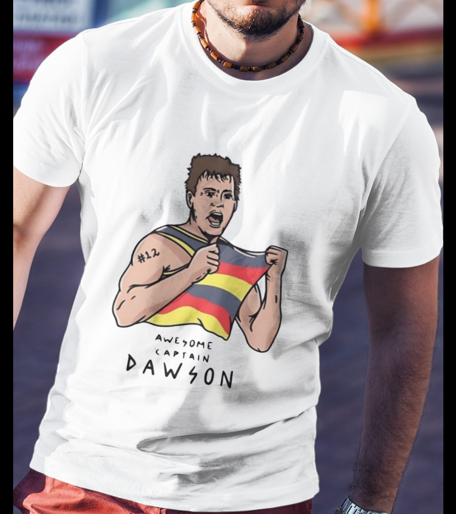 Awesome Captain Dawson No 12 Athlete Sports Victory T-Shirt