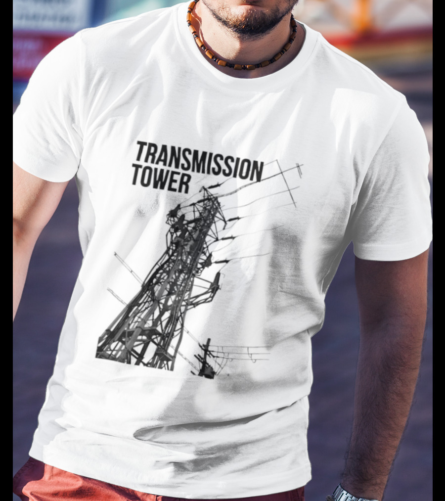 Transmission Tower Industrial Electrical T-Shirt