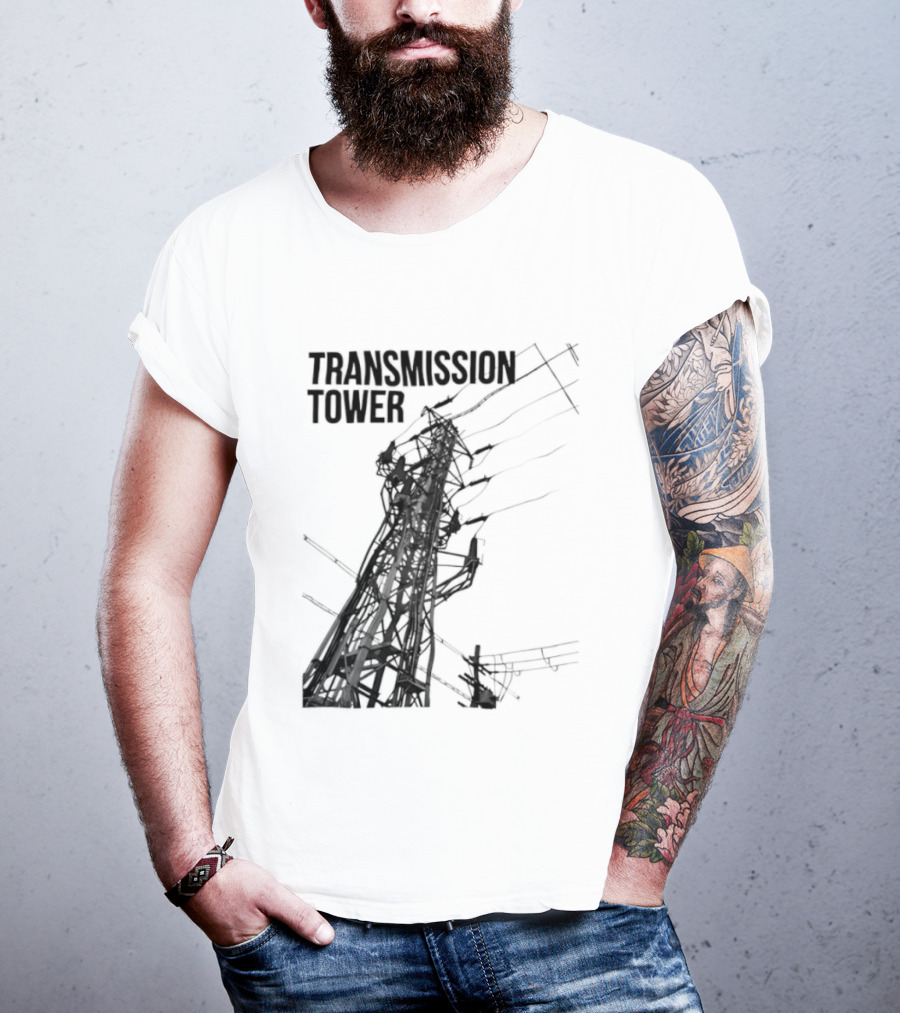 Transmission Tower Industrial Electrical T-Shirt
