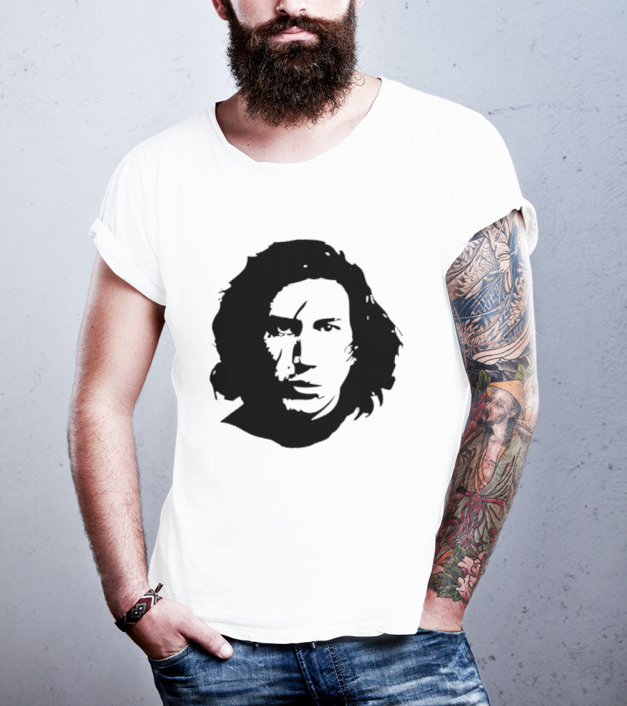 Kylo Ren Stare Silhouette Star Wars T-Shirt