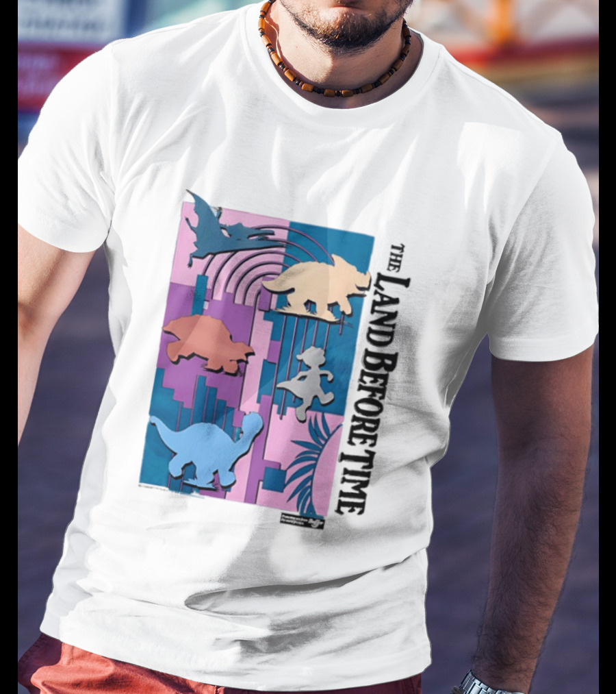 The Land Before Time Littlefoot Cera Petrie Ducky Spike T-Shirt