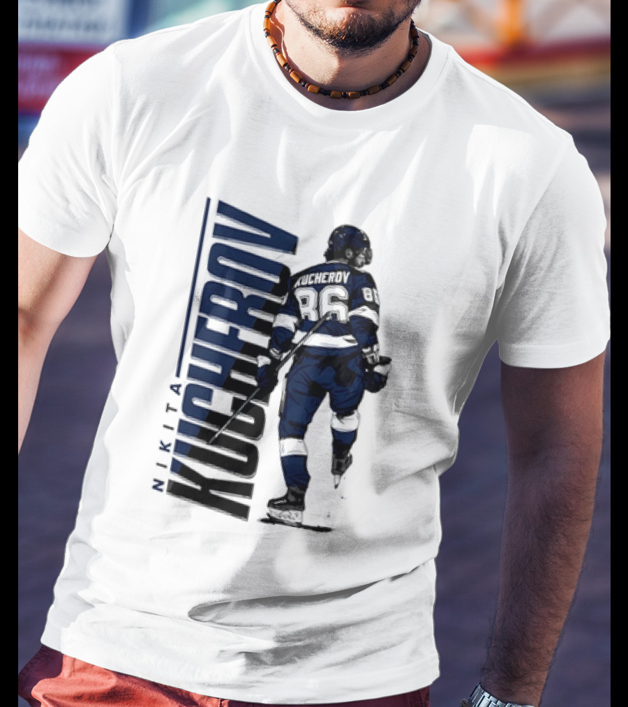 Nikita Kucherov Tampa Bay Lightning NHL Player Skating Number 86 T-Shirt