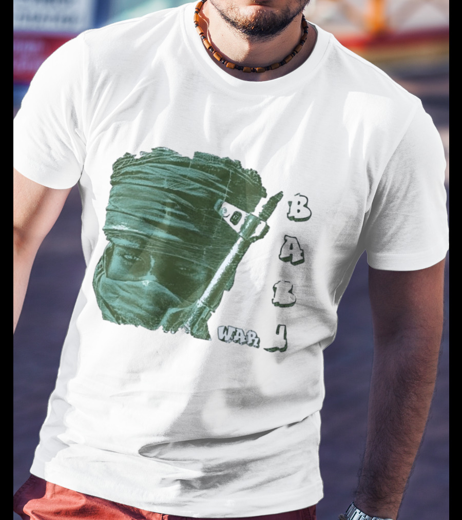 War Baby Soldier With Rifle And Turban T-Shirt