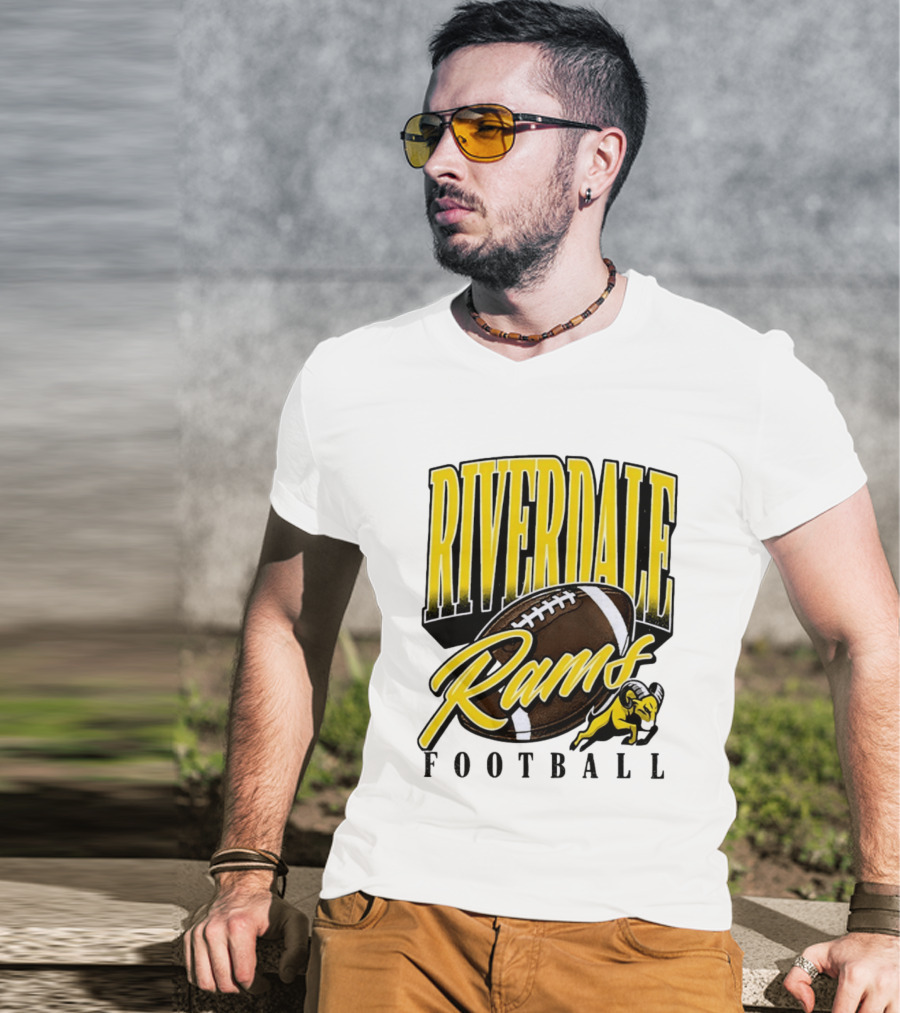 Riverdale Rams Football Varsity Sports Team T-Shirt