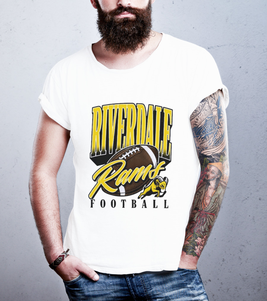 Riverdale Rams Football Varsity Sports Team T-Shirt