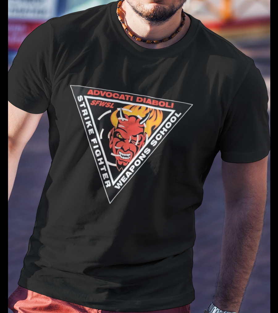Advocati Diaboli SFWSL Strike Fighter Weapons School Devil T-Shirt