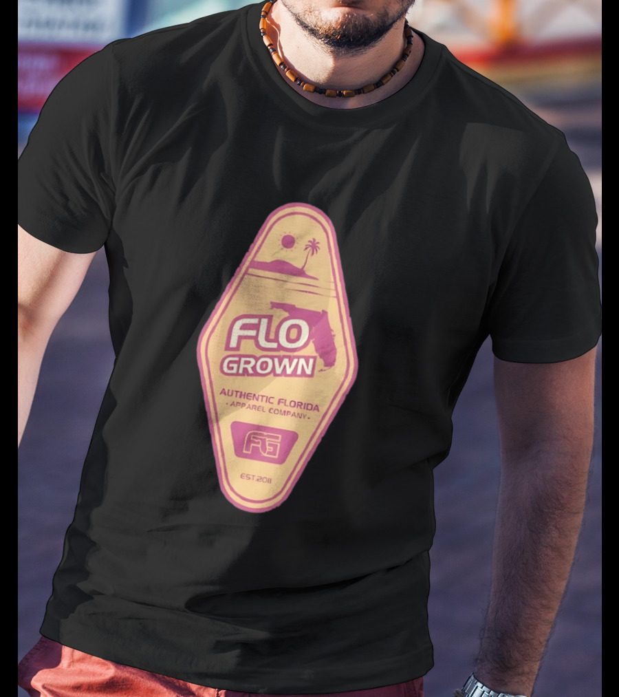 Flo Grown Authentic Florida Apparel Company Est 2011 T-Shirt
