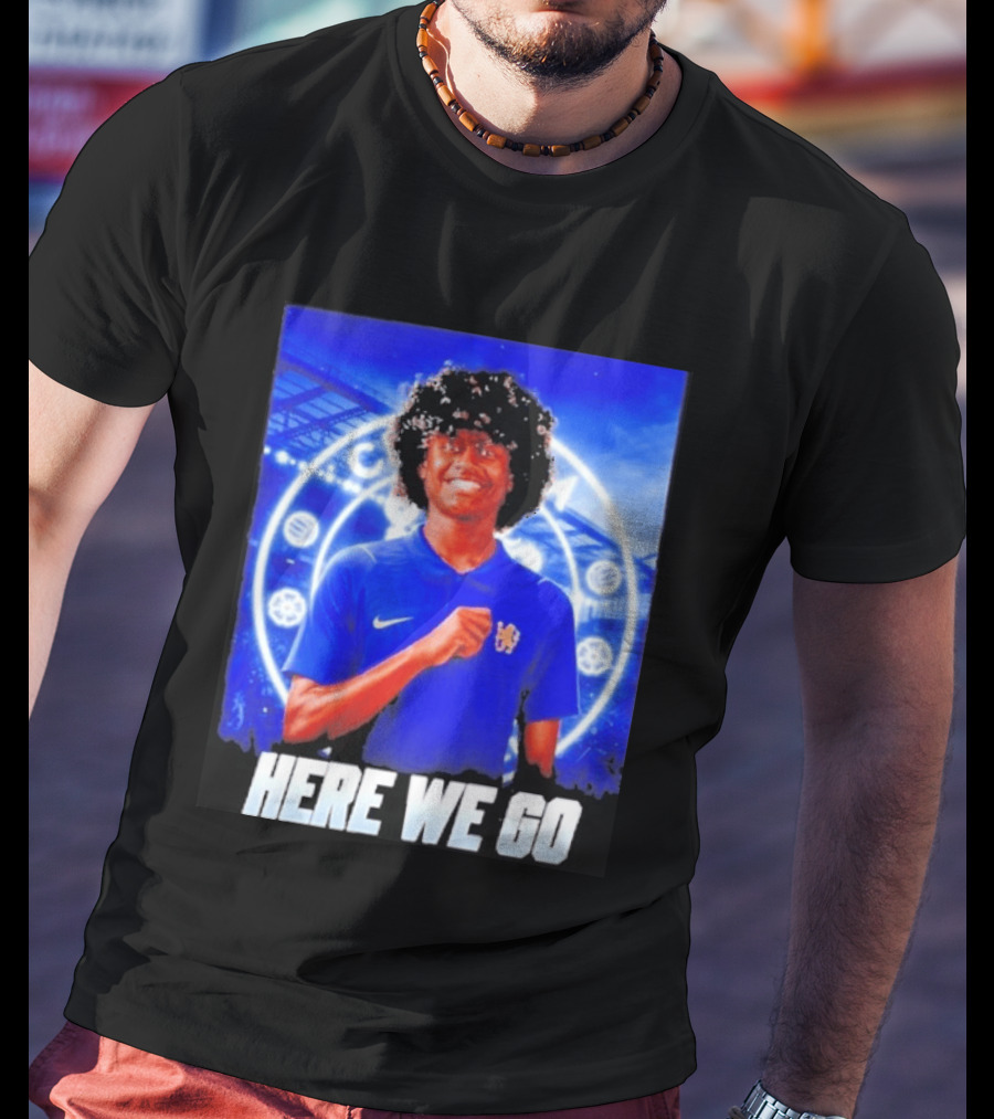 Benji Flowers Chelsea Football Here We Go T-Shirt