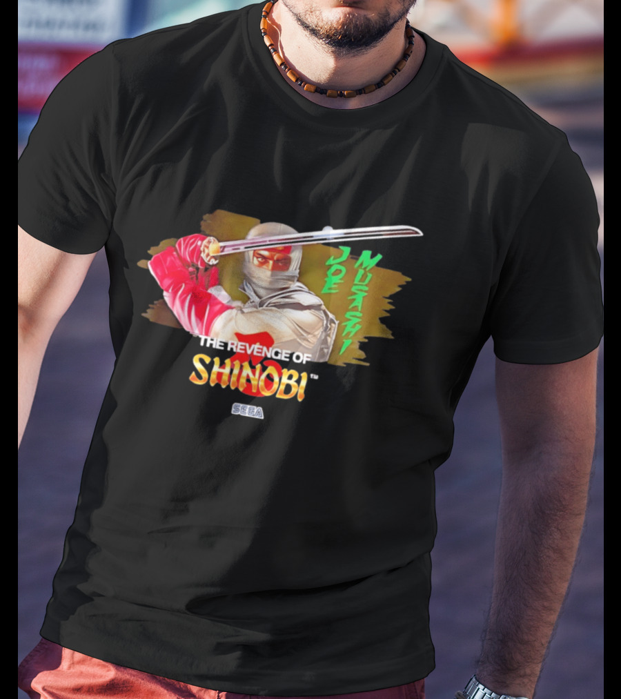 Joe Musashi The Revenge Of Shinobi SEGA T-Shirt