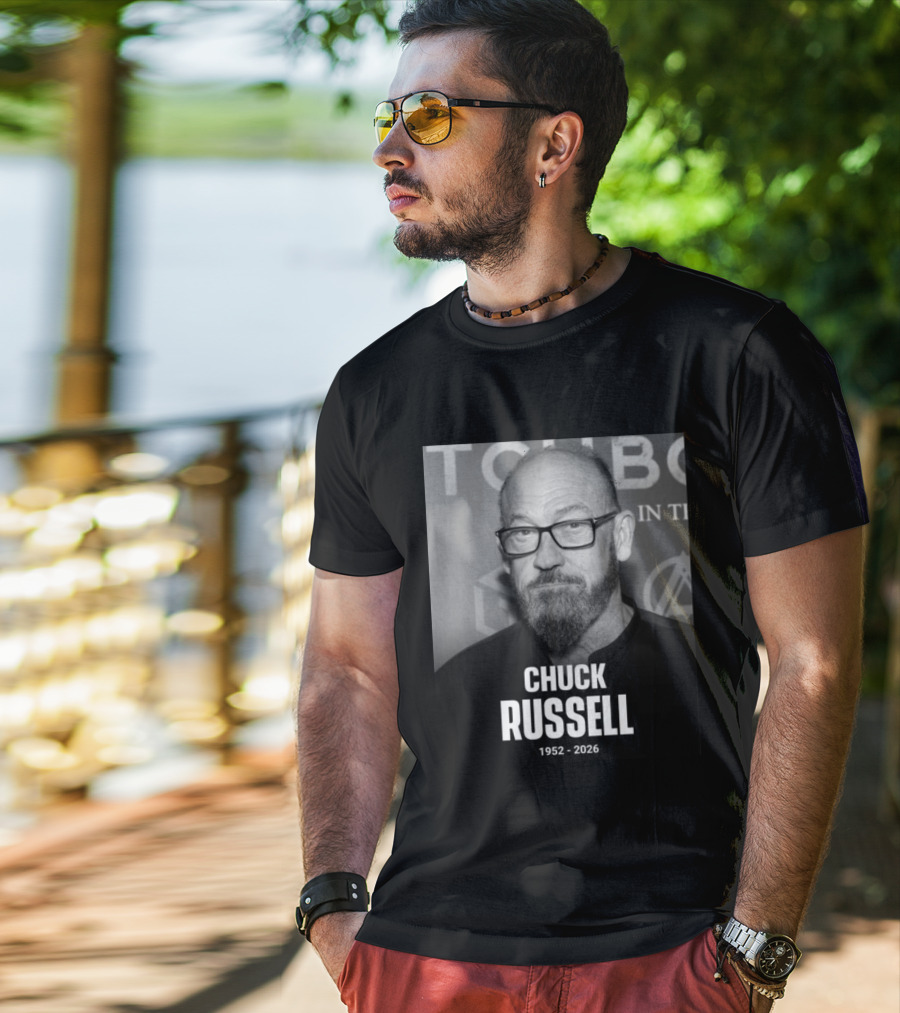Chuck Russell 1952 2026 Memorial T-Shirt