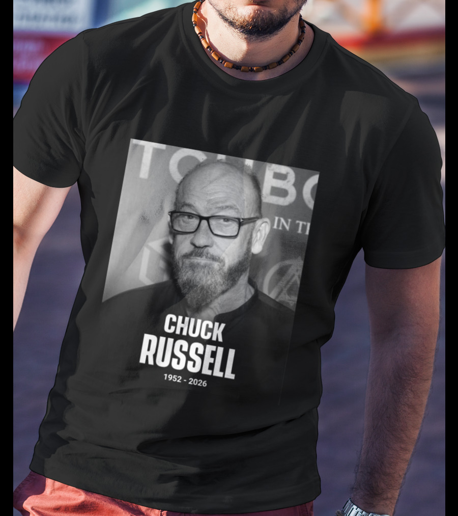Chuck Russell 1952 2026 Memorial T-Shirt