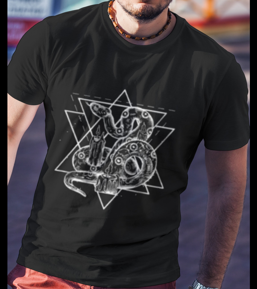 Kt8 Beats Antique Snake Geometric T-Shirt