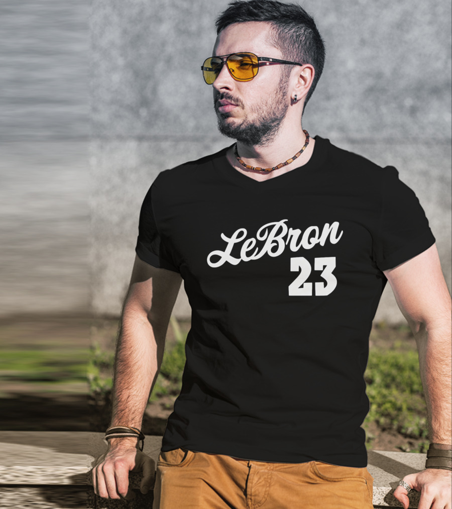 LeBron 23 Custom Name Number T-Shirt