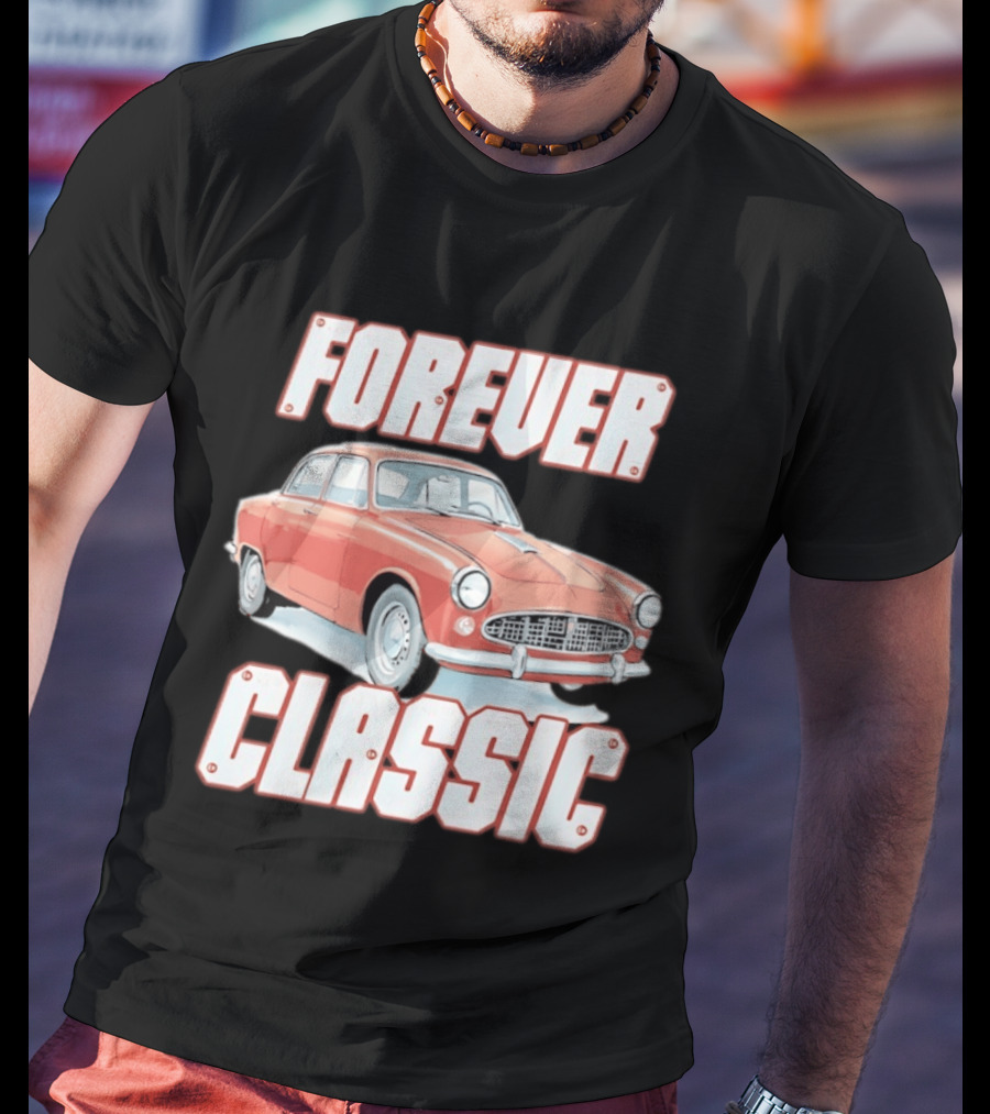 Forever Classic Volvo P1800 Vintage Car T-Shirt