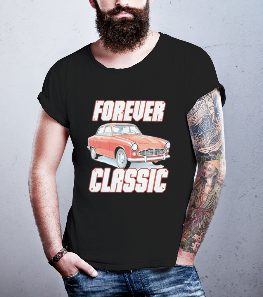 Forever Classic Volvo P1800 Vintage Car T-Shirt