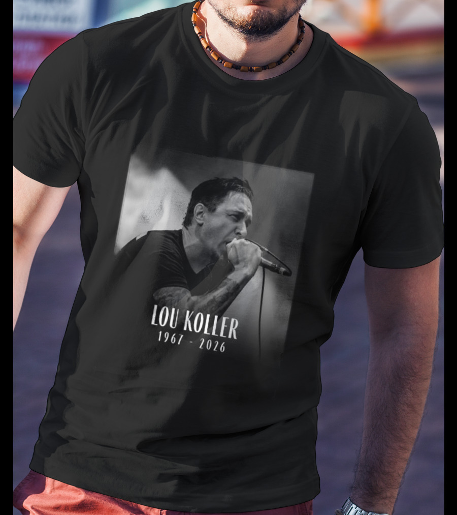 Lou Koller 1967 2026 Vocal Microphone Performance T-Shirt