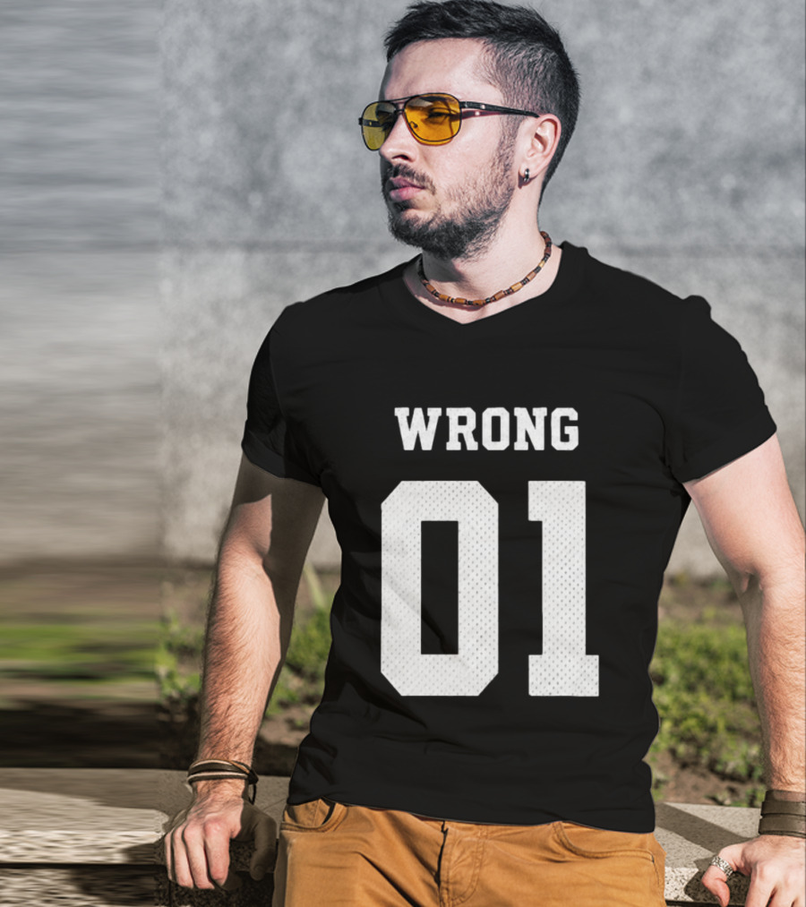 Gideonal Store Wrong 01 Jersey T-Shirt