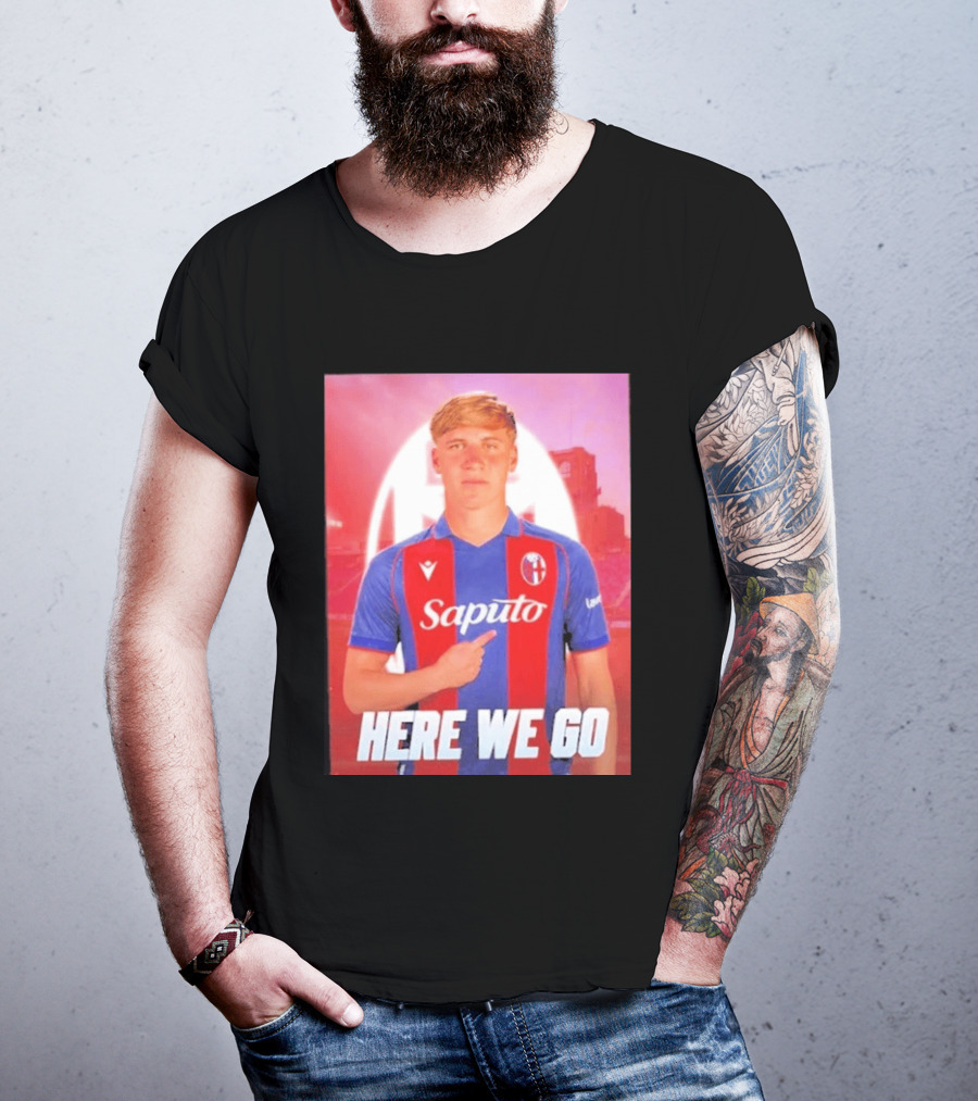 Mikel Amondarain Saputo Bologna FC Here We Go T-Shirt