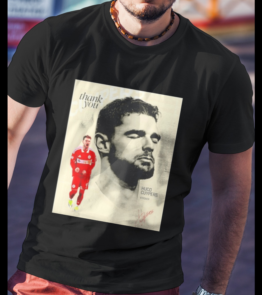 Hugo Cuypers Striker Thank You Chicago Fire FC T-Shirt
