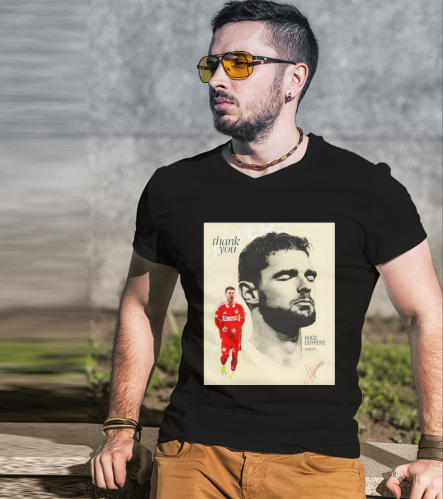Hugo Cuypers Striker Thank You Chicago Fire FC T-Shirt