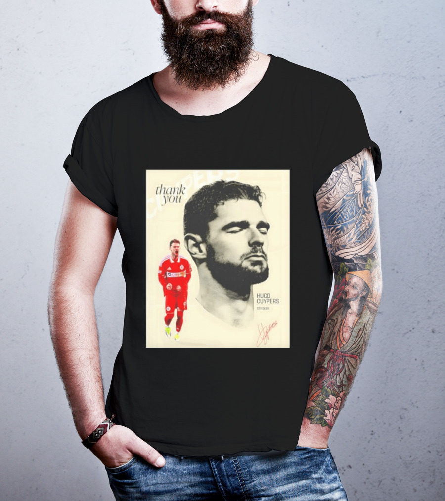 Hugo Cuypers Striker Thank You Chicago Fire FC T-Shirt