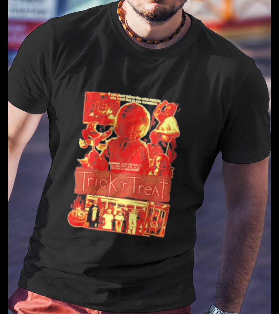 Trick 'r Treat Samhain Halloween Iconic Horror T-Shirt