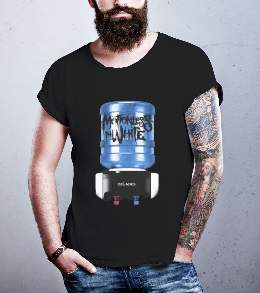 Motionless In White Coworker Band Of The Year Blue Water Cooler Decades T-Shirt