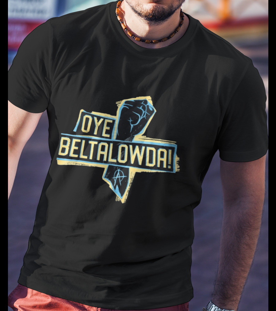 Oye Beltalowda The Expanse Belter Fist T-Shirt