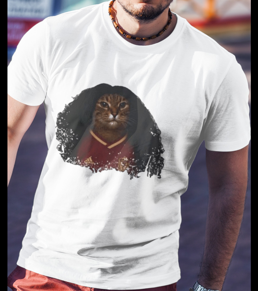 Caturella 24 Cat With Hair In Spain Soccer Jersey T-Shirt