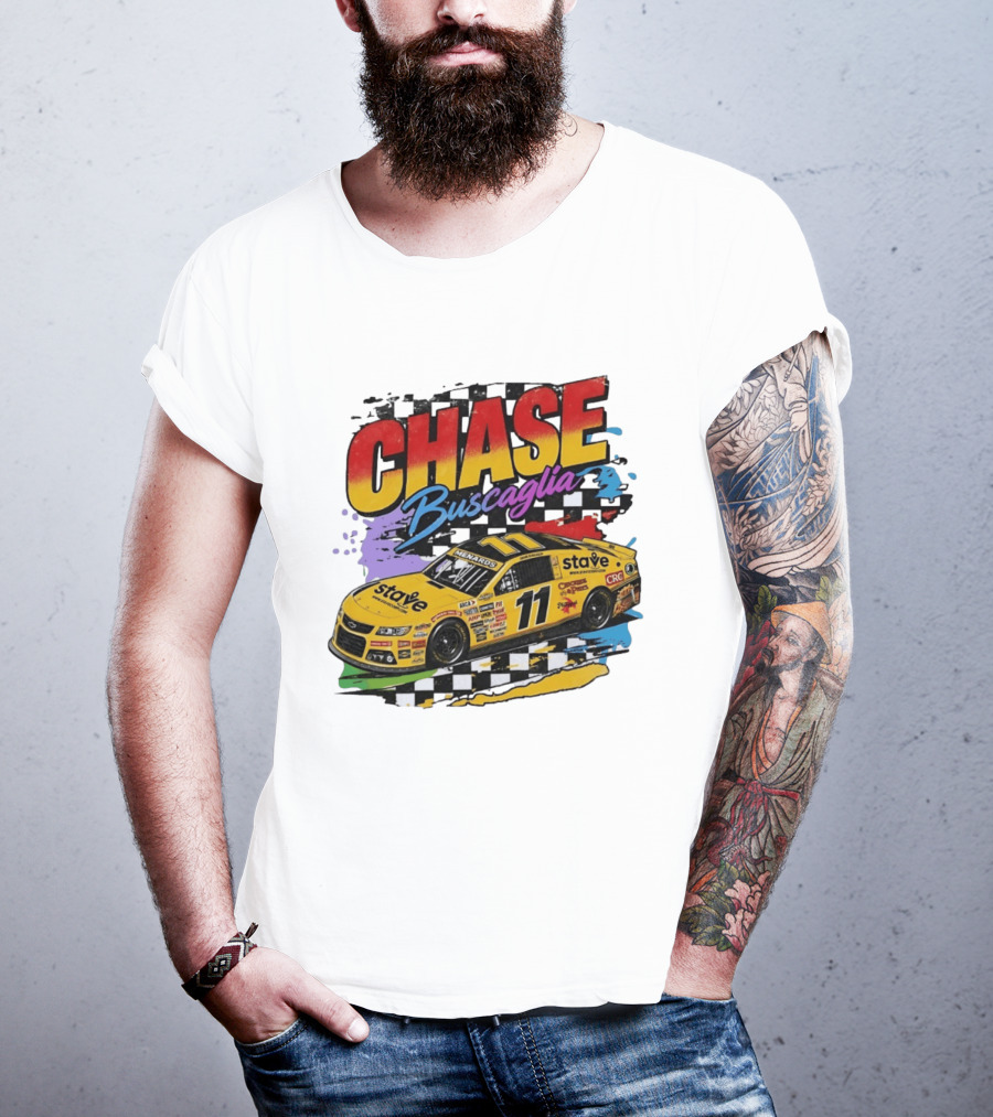 Chase Buscaglia Stave Racing Car 11 Bootleg T-Shirt