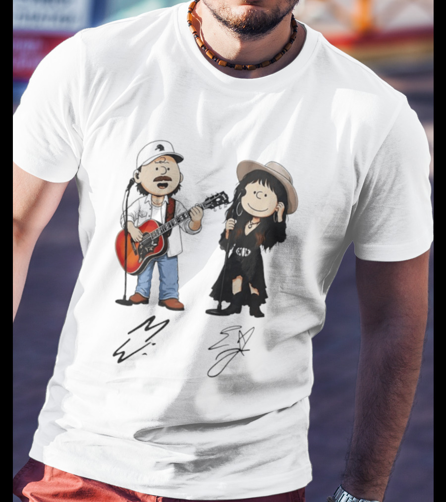 Morgan Wallen Lainey Wilson Peanuts Guitar Country Music T-Shirt