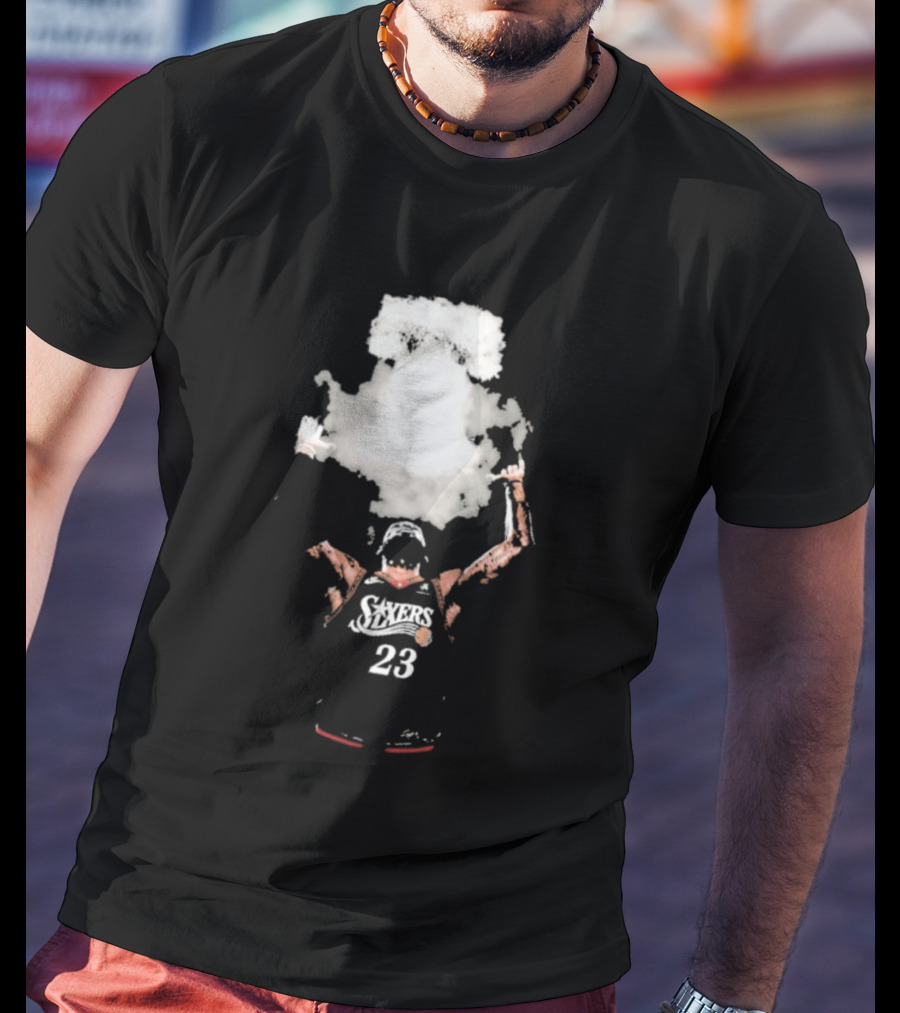 LeBron James 76ers 2026 Final Bell Victory Celebration T-Shirt