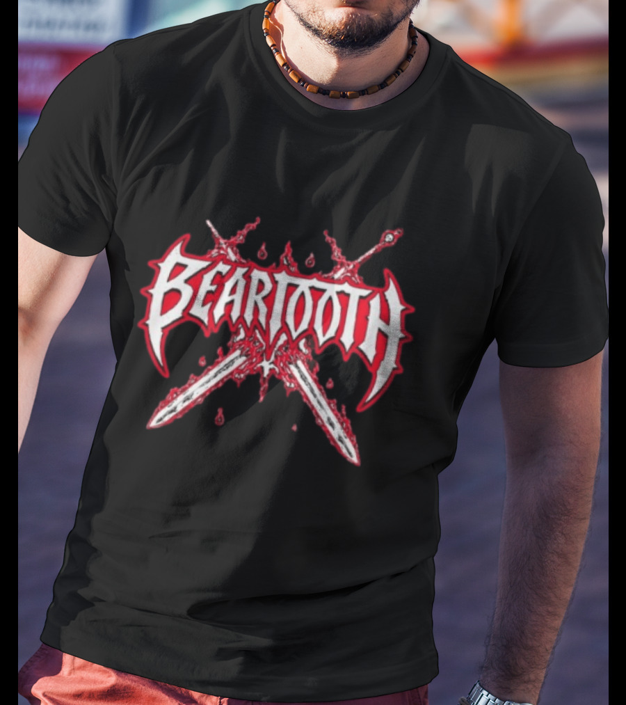 Beartooth Axe Knight Band Store Merchandise T-Shirt