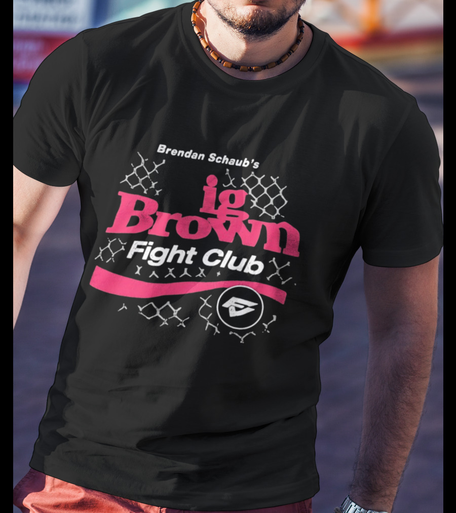Brendan Schaub Big Brown Fight Club Fist T-Shirt