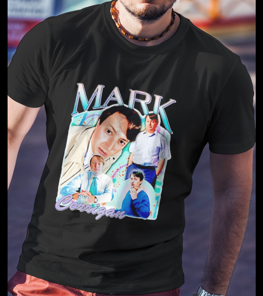 Mark Corrigan Peep Show Character Collage T-Shirt