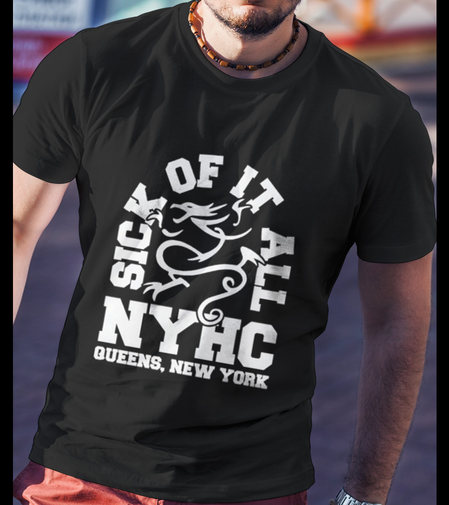 Sick Of It All NYHC Queens New York Hardcore Dragon T-Shirt