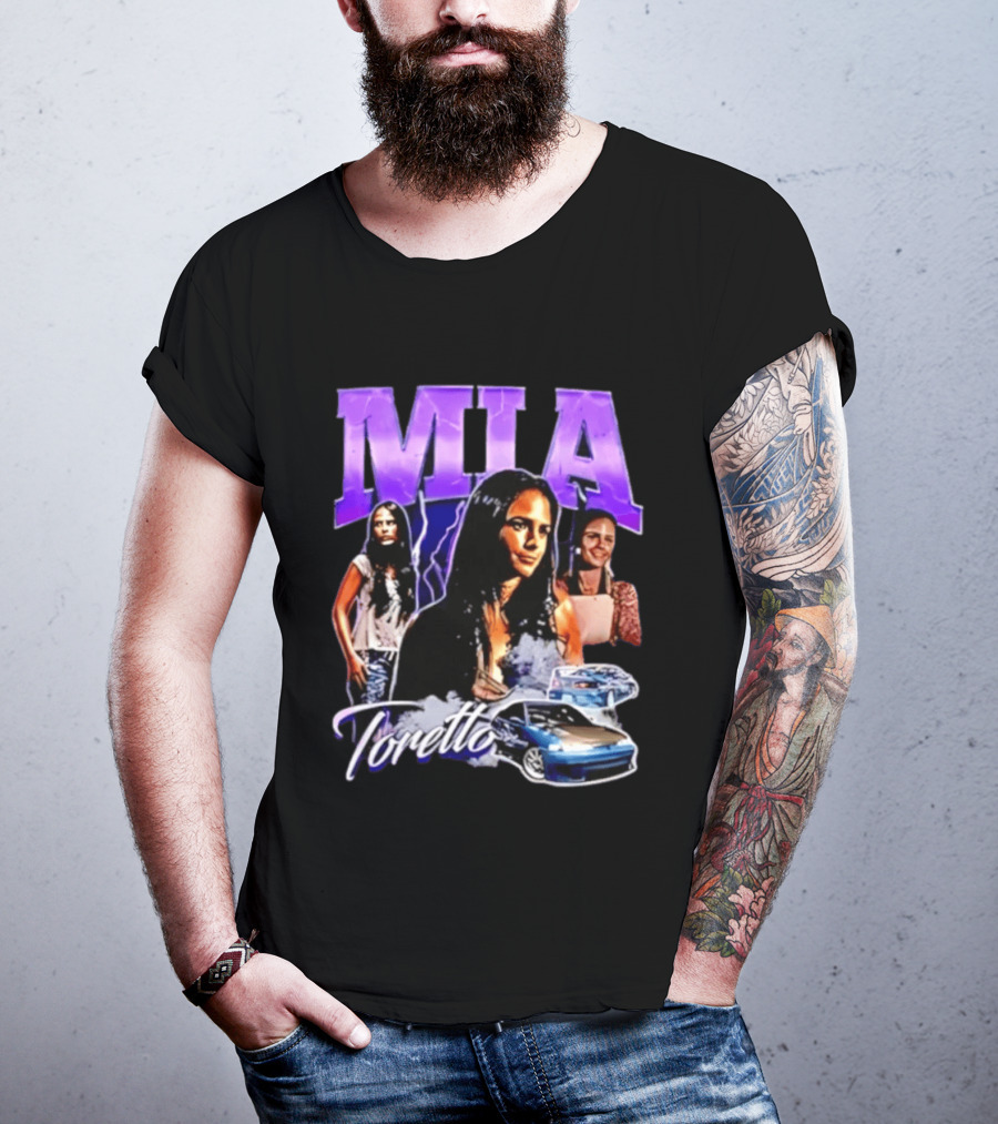 Mia Toretto Fast And Furious Movie Character Car Scene T-Shirt