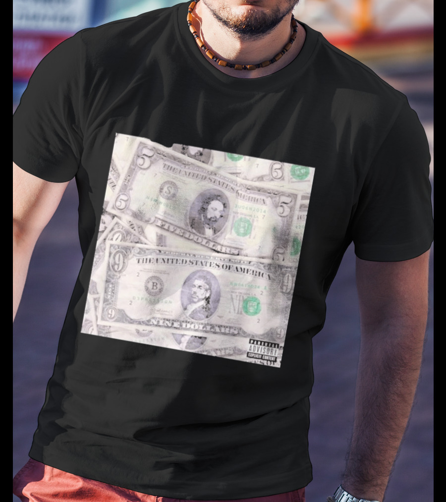 New World Depression Parody Dollar Bills Explicit Content T-Shirt