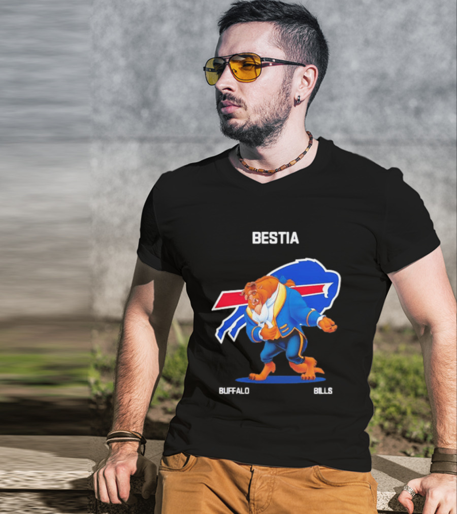 Buffalo Bills Beastia Cartoon T-Shirt