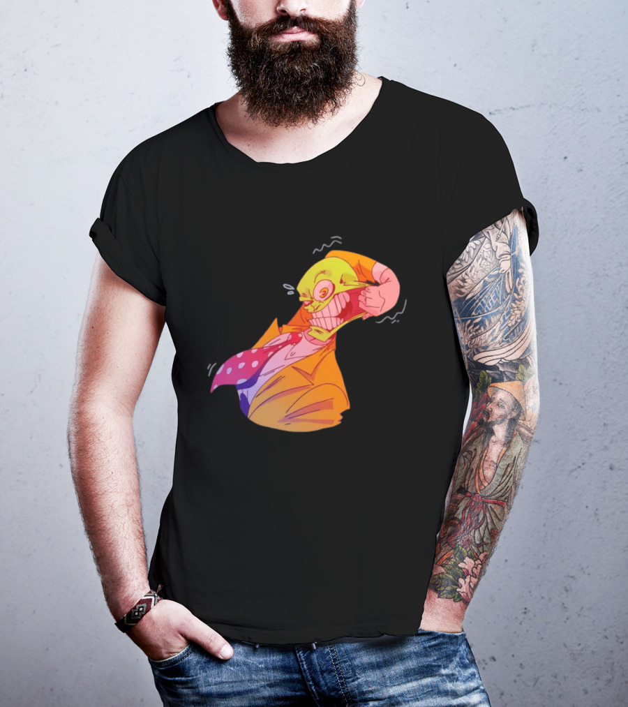 The Mask Dark Horse Comics Face Stretch Iconic Character Pose T-Shirt
