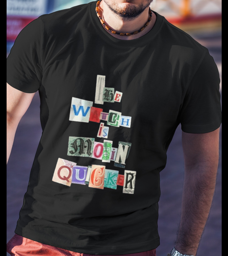 The Is Moin Quicker Collage T-Shirt