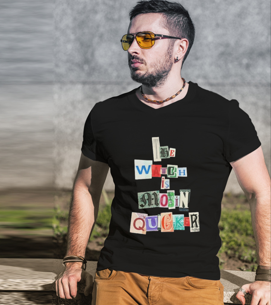 The Is Moin Quicker Collage T-Shirt