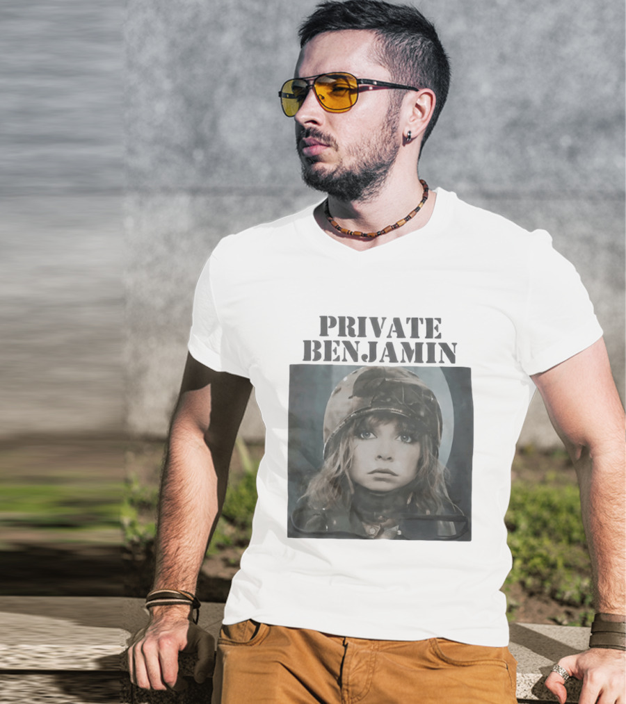 Private Benjamin Goldie Hawn 1980s Movie Iconic Military T-Shirt
