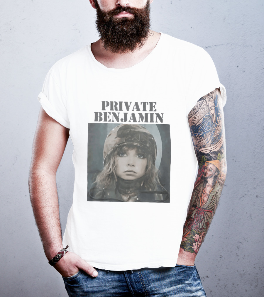 Private Benjamin Goldie Hawn 1980s Movie Iconic Military T-Shirt