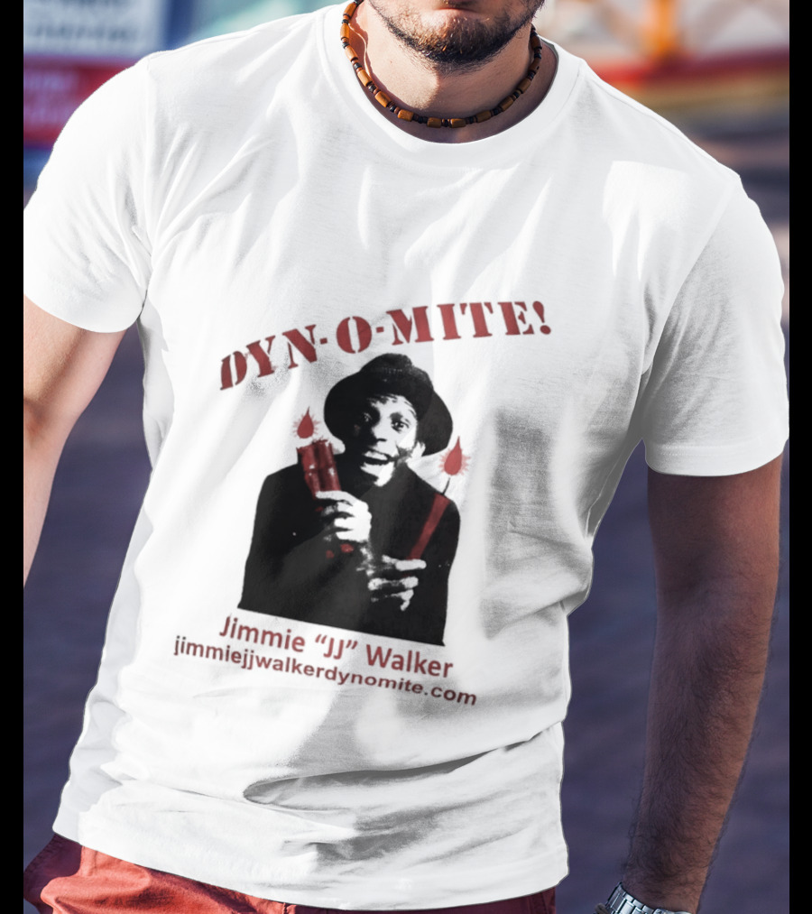 Jimmie JJ Walker Dyn O Mite Good Times 70s TV Retro Fan Collectible T-Shirt